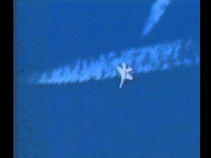 F-18 Left Spin Flight Test