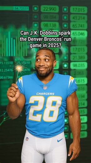 J.K. Dobbins Signs With Denver Broncos for 2025 Season