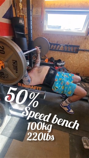 SPONGE BOB SQUARE PANTS speed bench 50% #speed #benchpress #powerlifting #gym #chest