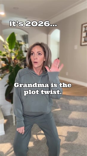 Life doesn't end because we get older. It just asks us to move differently. And I plan to keep up with my grandkids...you? 🫶🏻 ✅Send this to a grandma who refuses to fade out of her own story ✨Because Grandma is the plot twist. #GrandmaEnergy #MidlifeGlowUp #PlotTwistEra #MainCharacter