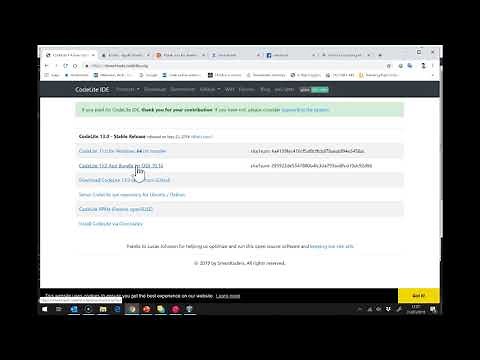 Installing Codelite on MAc - method 1
