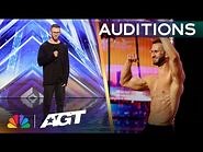 Mike Munz’s Insane Muscle Movements Leave Simon Cowell SPEECHLESS! - AGT 2025