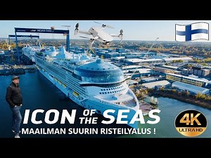 Icon Of The Seas 2023 | DRONE 4K