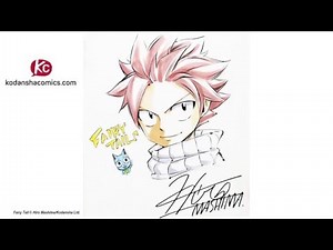 Watch Hiro Mashima draw Fairy Tail (Long Version)