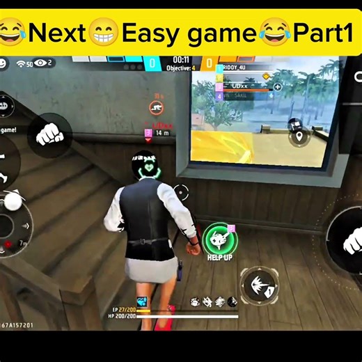 😂Next 😁Easy game😂Part1#freefire #comedy #funnyclip #garenafreefire #trending #shortvideo #funnyvideo
