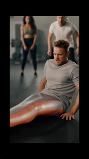 MermanMaker on Instagram: "Hug him! Why are you just kneeling there? #merman #sora2 #gym #transformation #fishtail"