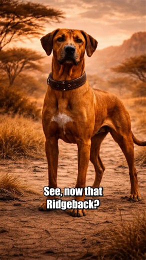 Shepherd Mixx on Instagram: "The Rhodesian Ridgeback wasn’t bred for lions; he was bred for Africa; bad ground, worse nights, and neighbors with teeth. Lions weren’t the assignment. But when one appeared, the Ridgeback handled it, stayed on his feet, and lived long enough for the rifle to finish the conversation. #rhodesianridgeback #ridgeback #dog #dogsofinstagram #shepherdmixx"