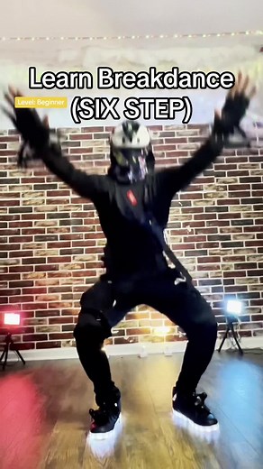 How to Six Step - Beginner Breakdance #fullbodytracking #vrchat #virtualreality #breakdance #vrdancer #tutorial #dancetutorial #howtodance #howtobreakdance