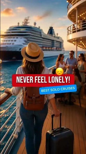 Top 3 Cruise Lines for Solo Travelers in 2026 #solocruise #solotravel