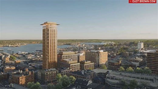 Portland Planning Board approves what is expected to be Maine's tallest building