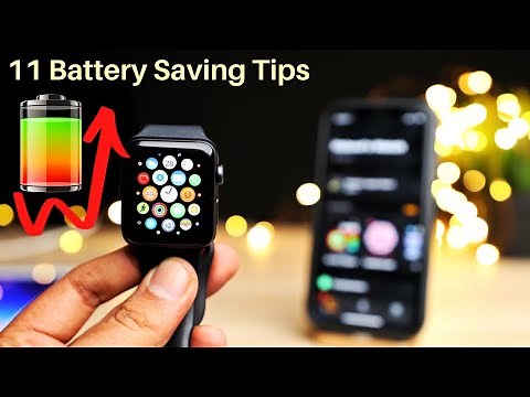 Apple Watch Battery Saving Tips & Tricks