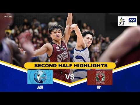 ADAMSON vs UP | SECOND HALF HIGHLIGHTS | UAAP SEASON 89 MEN'S BASKETBALL