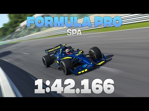 rFactor 2 Setup - Formula Pro Spa | 1:42.166 + Telemetry