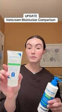 UPDATE comparing the Vanicream daily facial moisturizer to the new Vanicream enhanced moisturizer