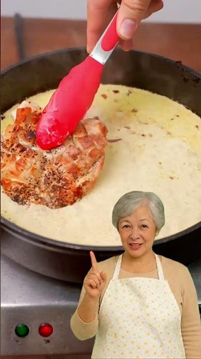 ¡Pechugas de Pollo a la Crema! Receta Fácil, Cremosa y Deliciosa 🍗🥛 #RecetaFácil #PolloALaCrema