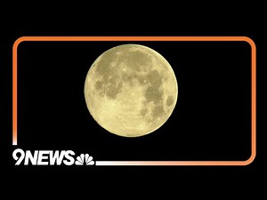 Wolf moon: Huge January full moon spotted in Denver