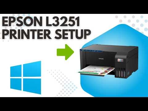 How to Download & Install Epson L3251 Printer Driver in Windows 10 PC or Laptop