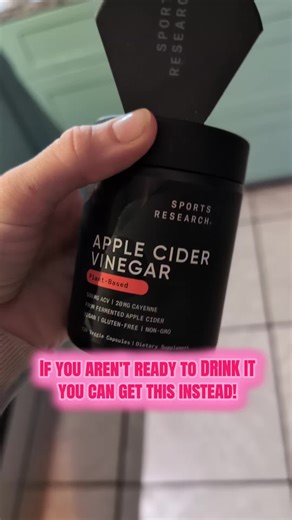 since everybody knows that apple cider vinegar is like one of the most badass kitchen ingredients for gut health... But it can be really hard to dive in to a change. that is, shall we say, so potent. You don't have to choke it down in the name of health and wellness, thanks to sports research. you can now take it in a pill form along with Cayenne... which is another kitchen ingredient that is much easier to swallow in a pill form 😉.