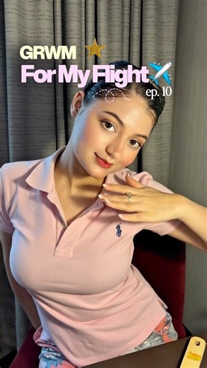 Get Ready For My Flight✈️#cabincrew #aviation #makeuptutorial #grwm #youtubeshorts #airhostess