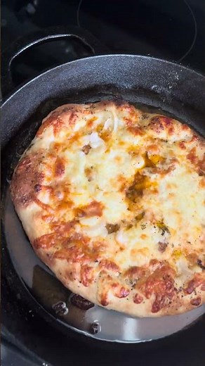This is a small batch sourdough—perfect for homemade artisan pizzas at home!