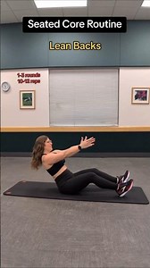 Seated Core Routine