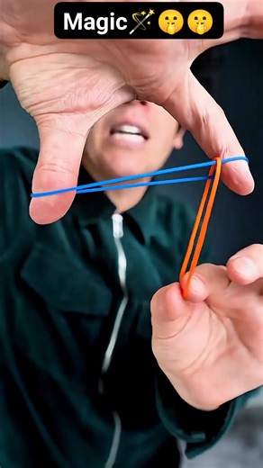 Very Amazing magic✨trick with rubber band 🤭🤫 #magic #magicshow #magician #magictrick #illusions | Power tv