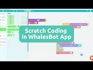 How To Scratch Coding using WhalesBot Coding Software | STEM Coding Robot Tutorial