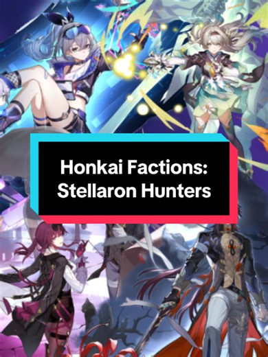 Honkai Star Rail Factions: Stellaron Hunters — Splash Art & Lore