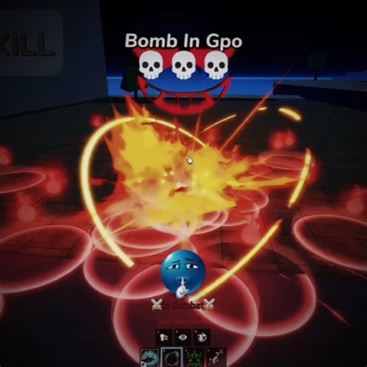 BloxFruits Bomb VS Gpo Bomb #roblox #gpo #grandpieceonline #bloxfruits