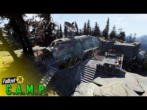 Flying Fortress Player Home | Building in Fallout 76