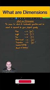 What are Dimensions #dimensions #unitandmeasurement #class11 #physics
