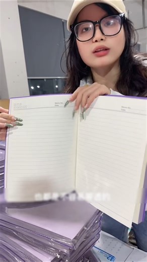 Purple & Blue Color ka Stylish A4 Notebook #shorts #stationery #yt