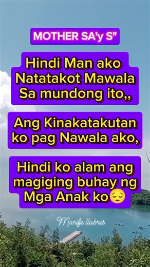Yes di ko alm ano kinabukasan ng mga ank ko pg nwla aq. #fbreels2024 #monitazation2024 #bunosesinvitation #adsonreels2024 #StarsEverywhere #motherloveisforever | Marife Bendol Llabres