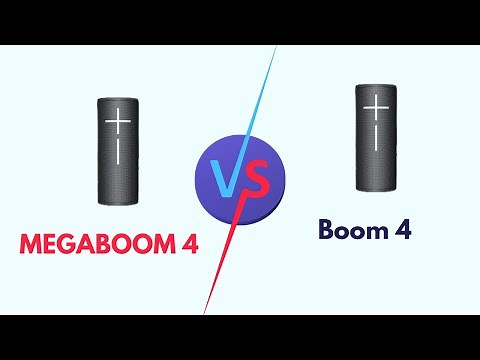 Ultimate Ears MEGABOOM 4 Vs Boom 4 (Specs, Battery Life, Sound Quality, Best Bluetooth Speaker)