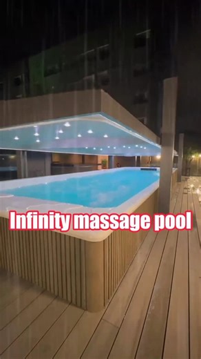 Sunripple Aquatics US on Instagram: "An intelligent constant temperature swimming pool that can be used in both summer and winter, equipped with a lifting pool cover to provide protection from the sun and rain.#swimingpool #smartpool #luxuryhomes #diypool #smartswimingpool"