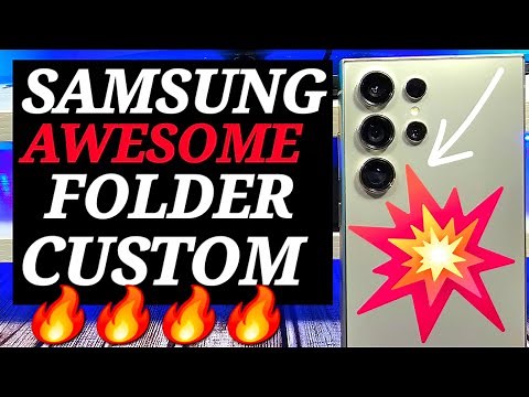 Easy Way To Create Custom Folders on Your Samsung Galaxy S24 Ultra