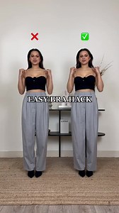 90K views · 452 reactions | STRAPLESS BRA HACK OF THE YEAR 勞 Girls, SAVE FOR LATER & hit the + for daily #stylinghacks & #fashionhacks  #brahack #straplessbra #stylingtips | Style Tips for Women | Facebook
