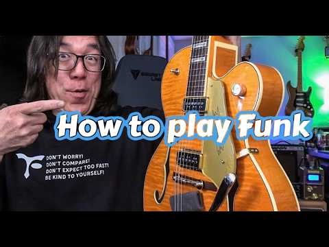 Funk Rhythm Guitar Groove Lesson (Am7 D7)