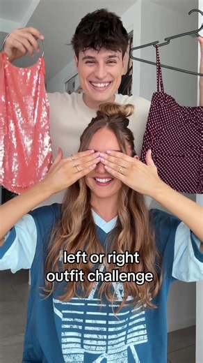 left or right outfit challenge? @Maybelline NY Sky High Mascara is taking this outfit to the next level #maybellineaunz #skyhigh #outfitchallenge #ad