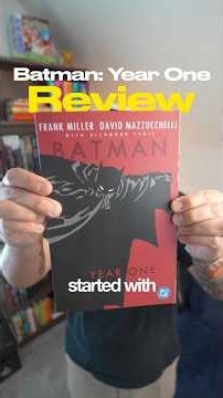 Batman: Year One | Starting my journey reading through the Batman canon #shorts