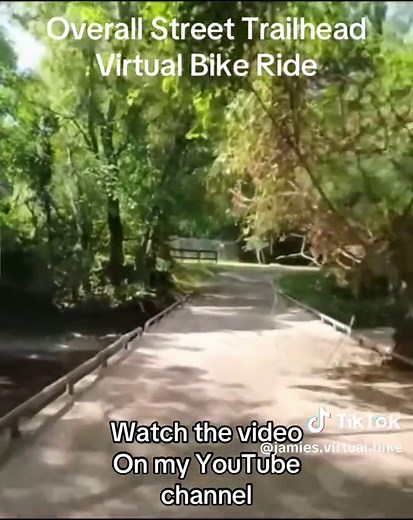 Overall Street Trailhead Virtual Bike Ride Stones River Greenway Murfreesboro, TN Outdoor Cycling Watch the video On my YouTube channel