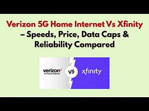 Verizon 5G Home Internet Vs Xfinity (2026) – Speeds, Price, Data Caps & Reliability Compared