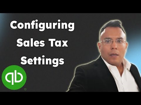 Configuring Sales Tax Settings in QuickBooks 2025