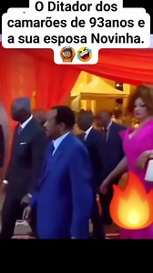 843K views · 11K reactions | TEIMOSO SOFRE ÍA!藍藍藍 O presidente mais velho do mundo Paul Bya dos Camarões com a sua Novinha, 93 anos de vida e 43 anos no poder, está agora a lutar pelo 8 mandato. Mais um q vai deixar a donzela com os candengues daqui apouco.藍 | Bernardo Pereira | Facebook