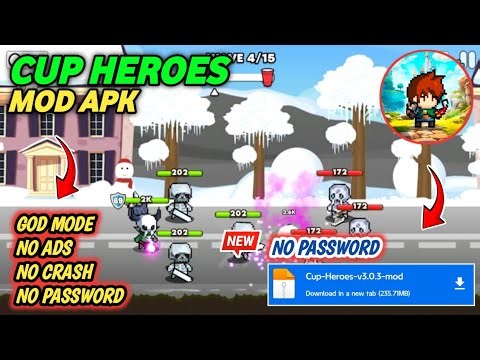Cup Heroes Mod Apk - God Mode [No Password]