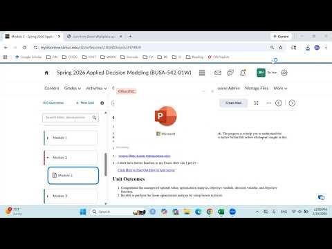 Optimization Analysis: Answer Report & Sensitivity Report