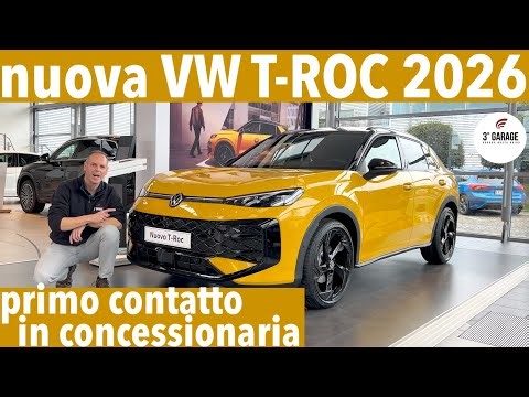 New 2026 T-ROC first look: exterior, interior, engines, infotainment of the Volkswagen crossover