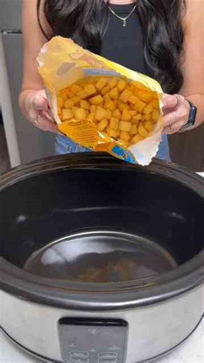 I threw everything into the crockpot and dinner was done