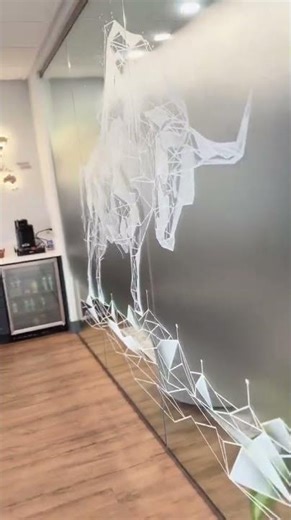 Custom Conference Room Window Graphics Installation | CoolVu of NE Columbus