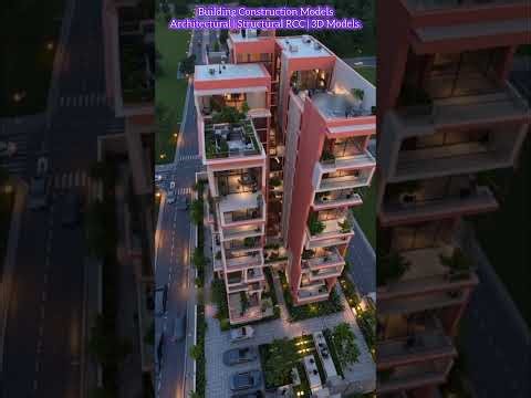 Housing Construction 3D Models | Residential Buildings | Architecture, Structure & RCC Detailing.